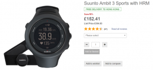 suunto ambit 3 sports hrm 50% off on wiggle