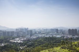 龍山可以俯瞰整個上水、粉嶺、聯和墟三市鎮的全景