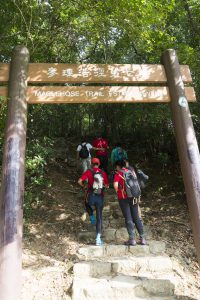 由此路經麥徑七段上針山