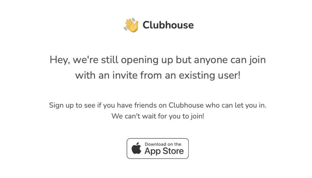 風魔全世界的Social Media App：Clubhouse