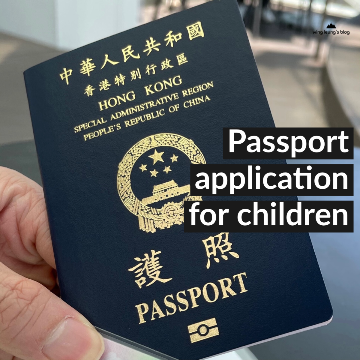 #小寶計劃：簡單步驟，為小朋友申請特區護照和身分證